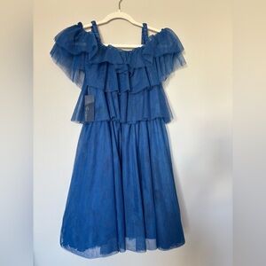 Habitual Kid tiered mesh dress NWT sz 16